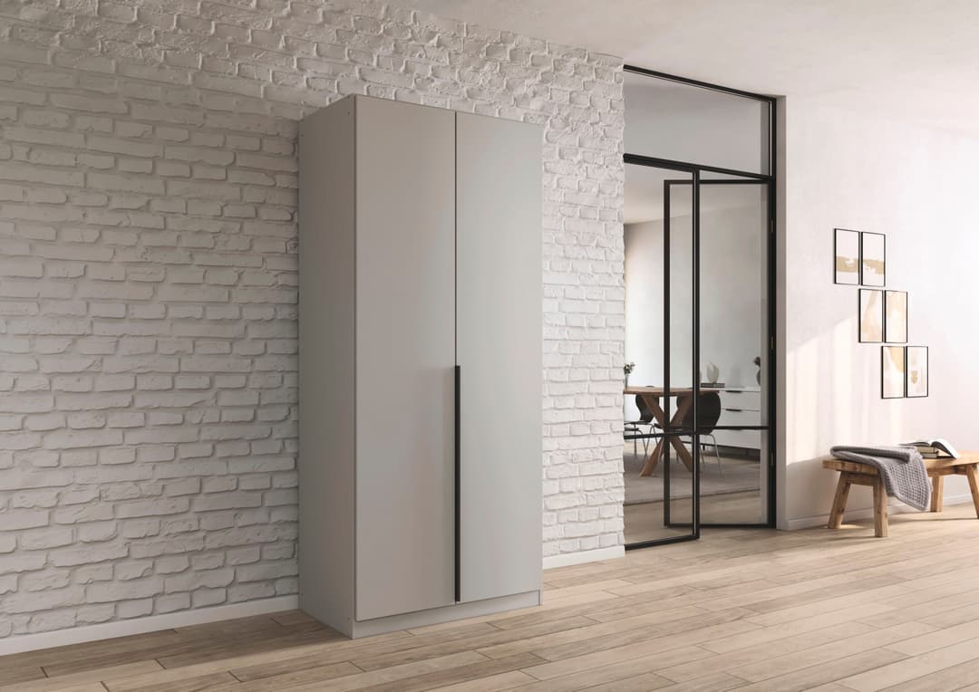 OTTO home Drehtürenschrank AGORDO | Grau
