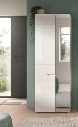 Home affaire Garderobenschrank CAPRI | Weiß