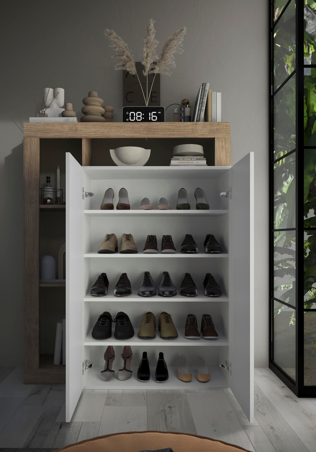 Home affaire Schuhschrank Hamburg | Weiß