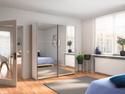 rauch Schwebetürenschrank REFLECT | Weiß