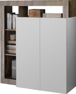 Home affaire Highboard Hamburg | Weiß