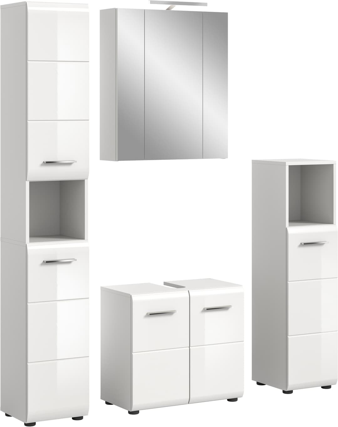 welltime Badezimmer-Set Florenz | Weiß