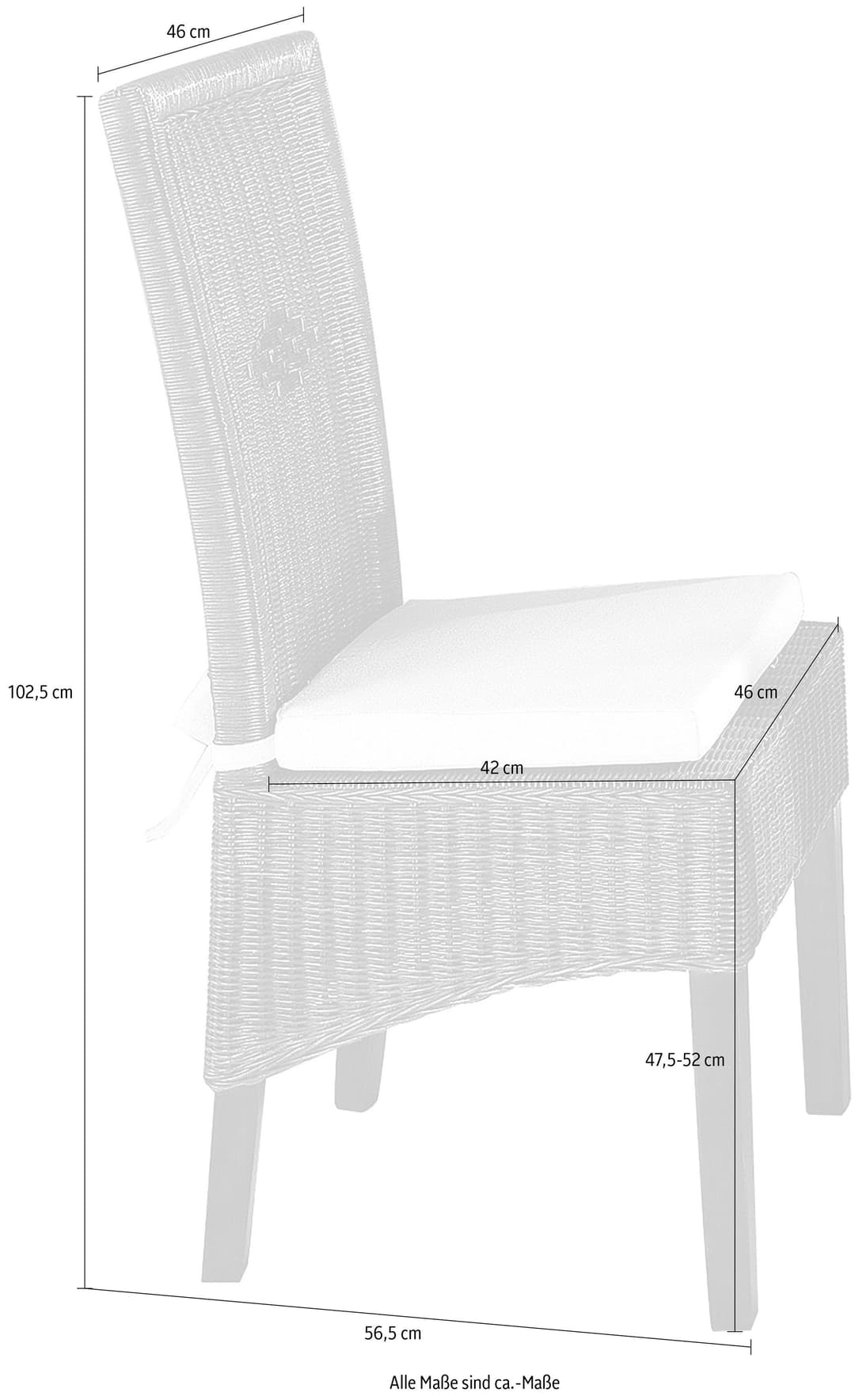 Home affaire Stuhl Stuhlparade | Braun