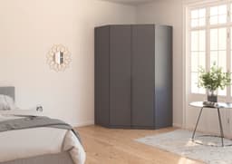 OTTO home Eckkleiderschrank AGORDO | Grau