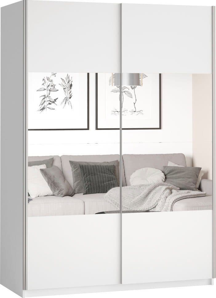 Home affaire Schwebetürenschrank Beta | Weiß