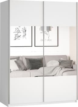 Home affaire Schwebetürenschrank Beta | Weiß