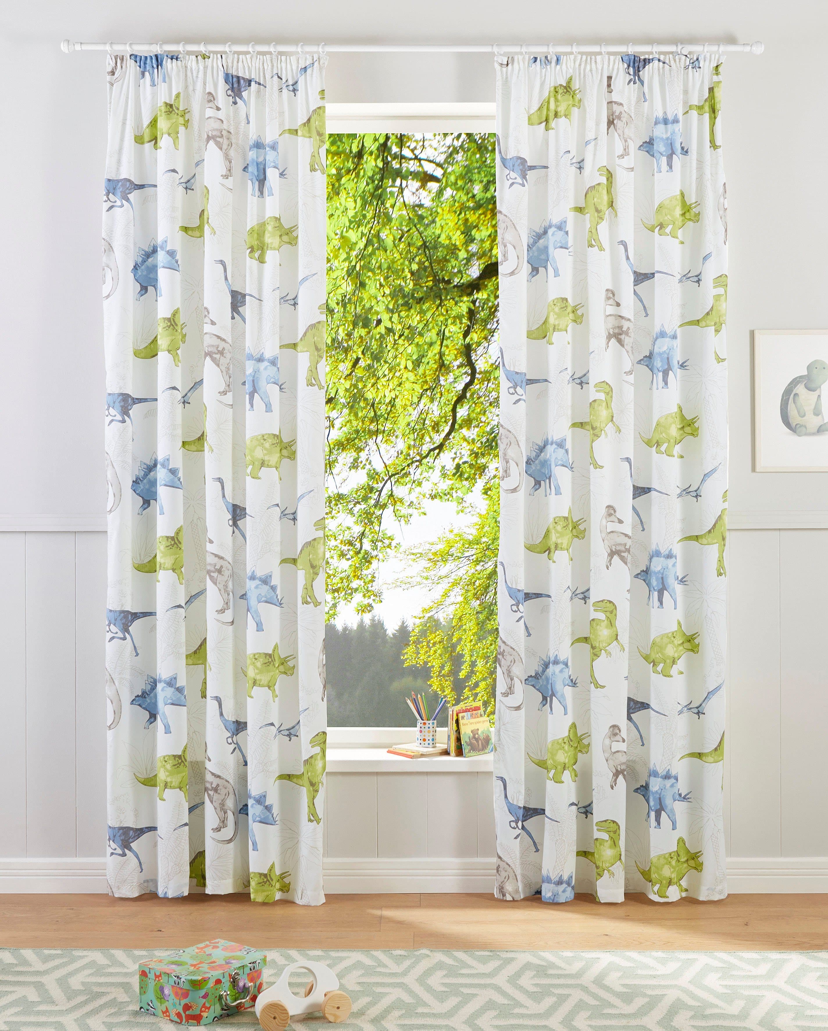 OTTO home Gardine DINO | Mehrfarbig