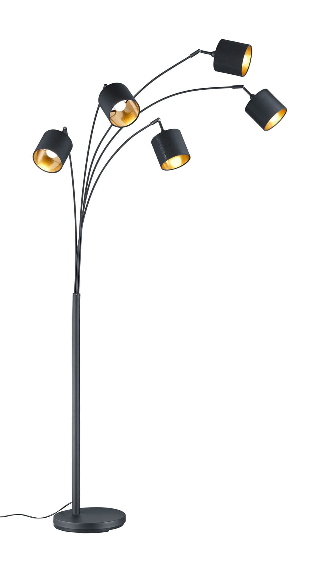 Reality Leuchten Stehlampe Tommy | Schwarz