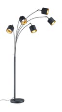 Reality Leuchten Stehlampe Tommy | Schwarz