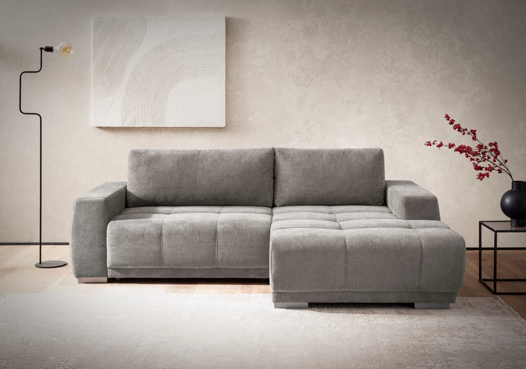 Home affaire Ecksofa Bolero L-Form | Grün