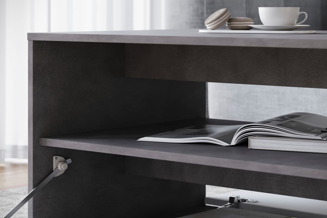 Home affaire Couchtisch Kenia | Grau