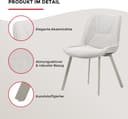 Duo Collection Esszimmerstuhl Mila | Beige 4