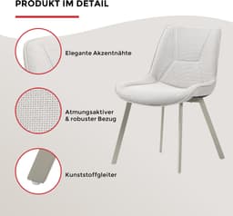 Duo Collection Esszimmerstuhl Mila | Beige