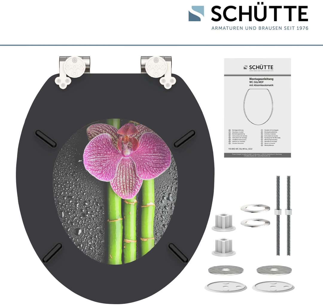 Schütte WC-Sitz Asia | Mehrfarbig