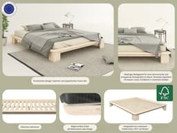 OTTO home Futonbett Peregrin | Holztöne