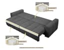 OTTO home Schlafsofa YLVAA | Grau 4