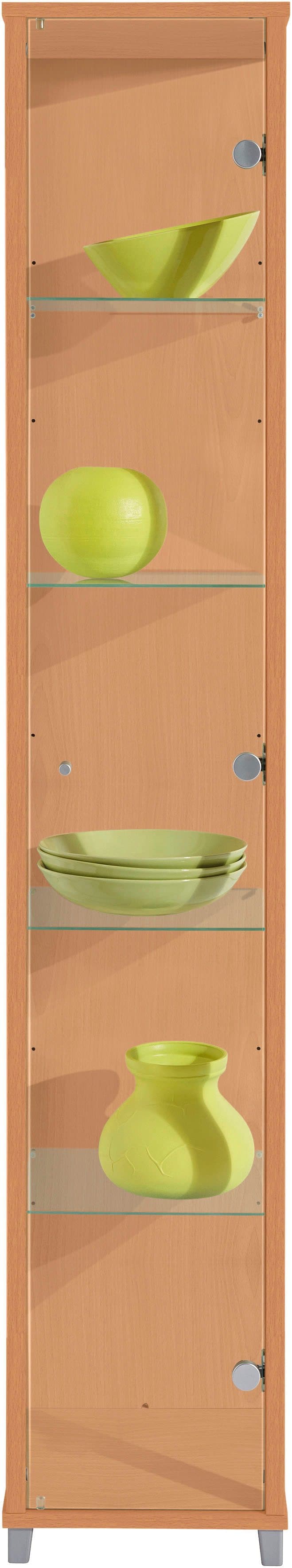 fif möbel Vitrine OPTIMA | Braun