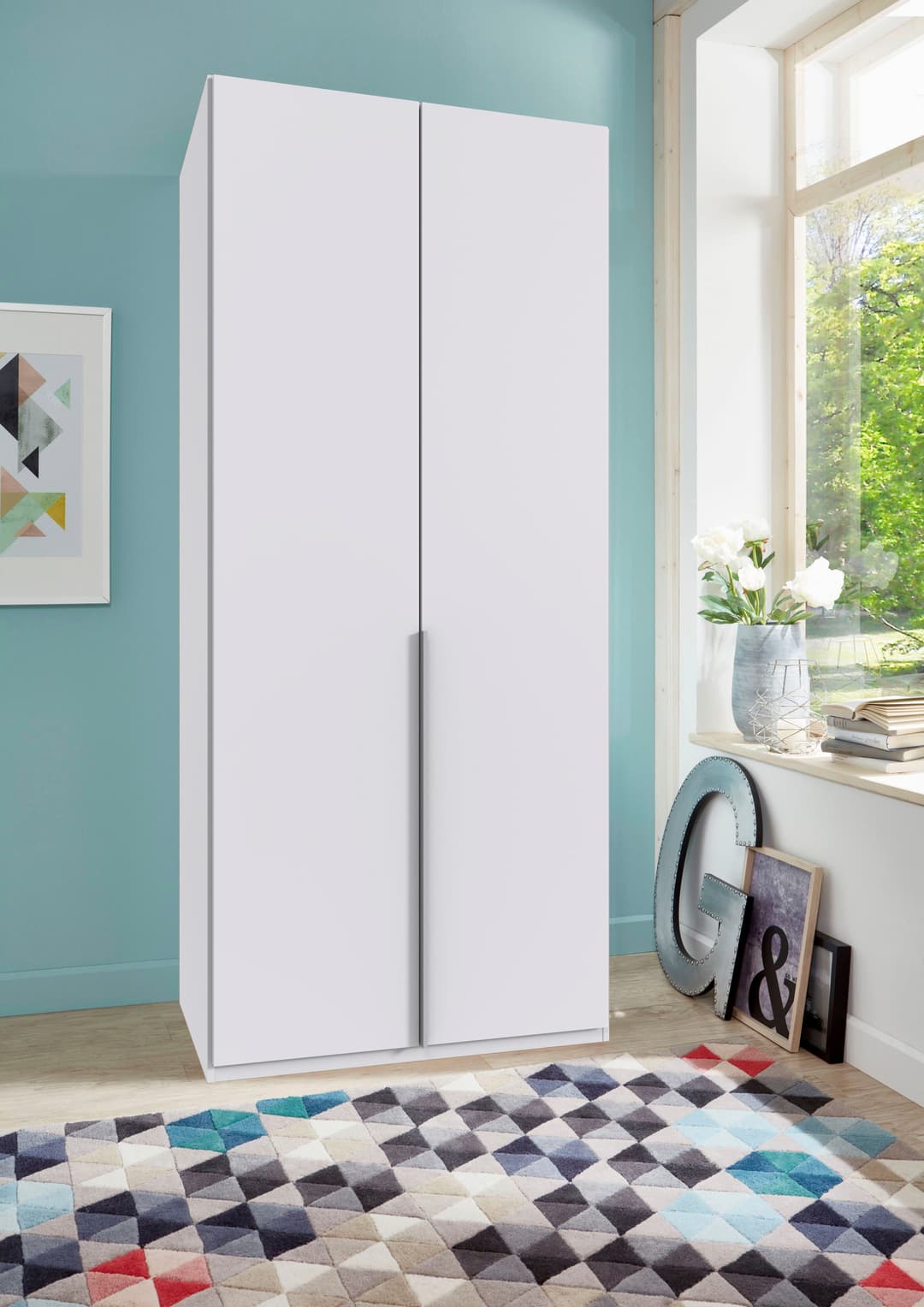 Wimex Kleiderschrank Mugano | Weiß