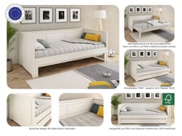 OTTO home Funktionsbett ERIK | Weiß