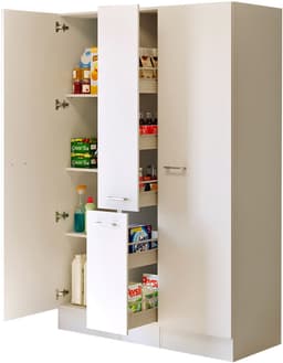 Flex-Well LUCCA Mehrzweckschrank-Set | Weiß