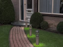 Näve LED Solarleuchte Bobby | Grau