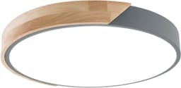 Näve LED Deckenleuchte Borneo | Grau