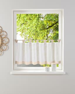OTTO home Scheibengardine Bitola | Weiß