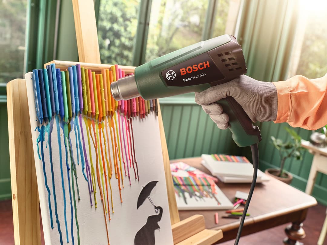 Bosch Home & Garden Heißluftgebläse EasyHeat 500 | Grün