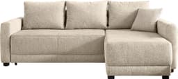 Jockenhöfer Gruppe Ecksofa Venezia L-Form | Beige