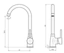 Schütte Spültischarmatur Manetti | Silber 4