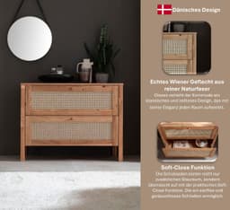 Home affaire Nachtkonsole Hällevik | Holztöne