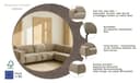 Home affaire Ecksofa LORCAN | Beige 3