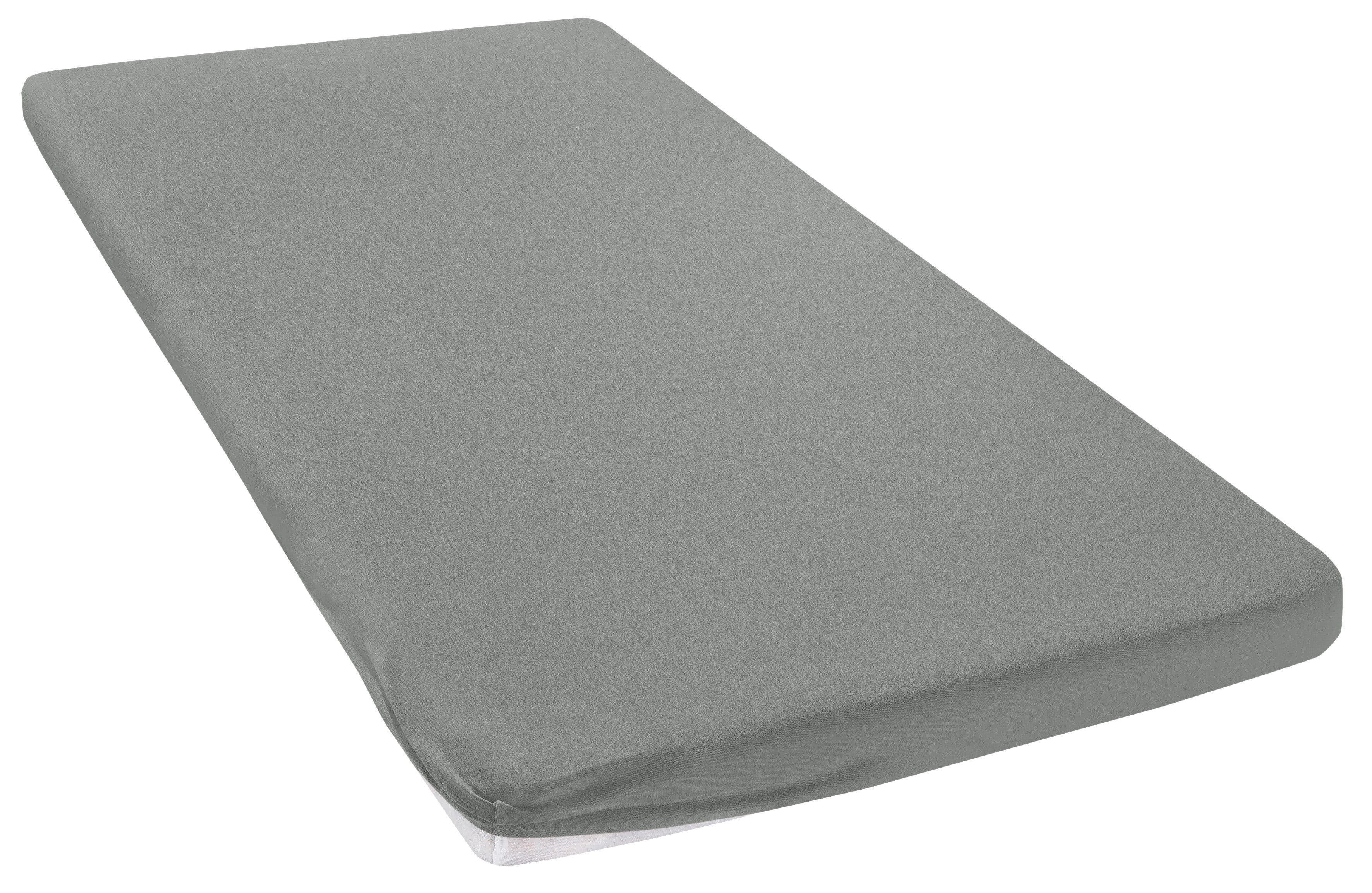 OTTO home Spannbettlaken Topper Basic | Grau