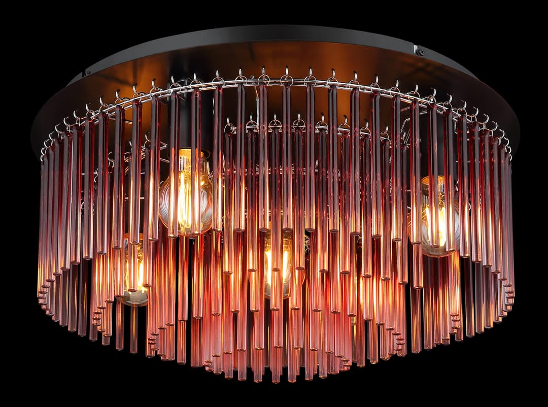 GLOBO LIGHTING Deckenleuchte GORLEY | Rot