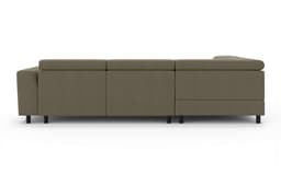 OTTO home Ecksofa AADEN Schlafsofa 254 cm | Braun