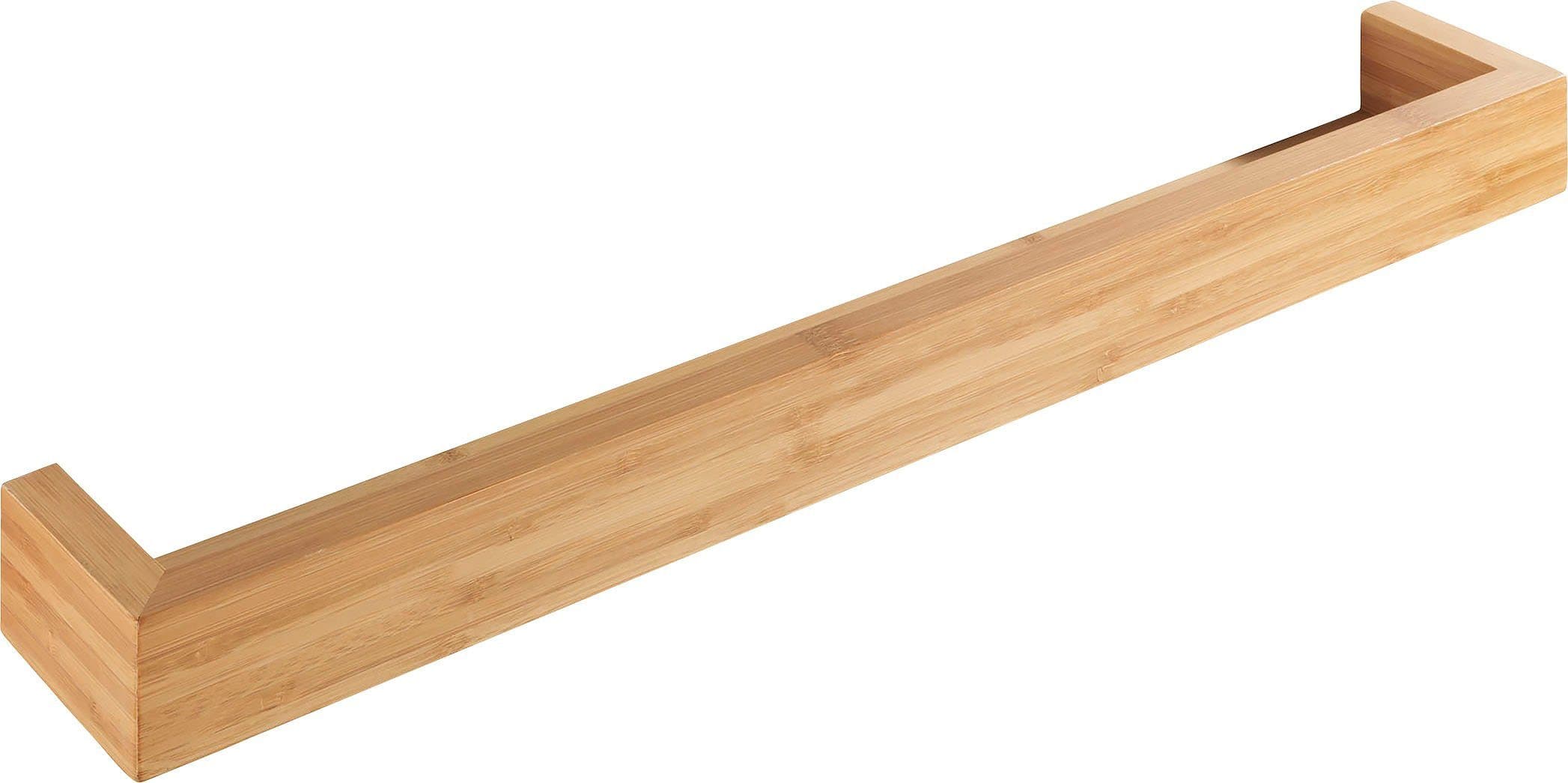 WENKO Wandregal Bambusa, 60 cm | Holztöne
