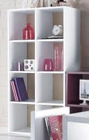 Schildmeyer Raumteilerregal Pisa | Weiß 2