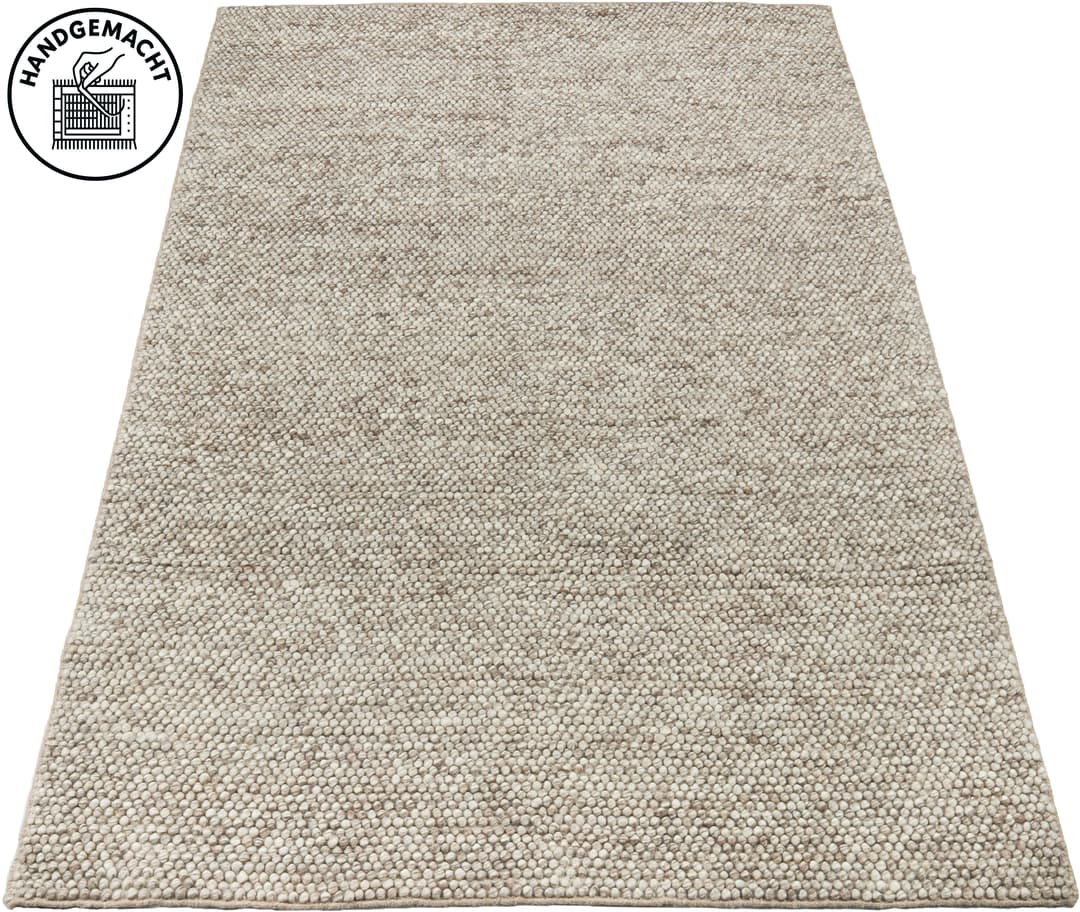 OTTO home Wollteppich Wolly | Beige