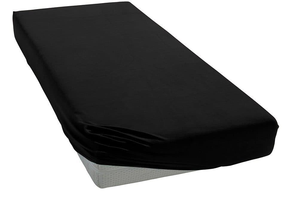 bellana Spannbettlaken Melone | Schwarz
