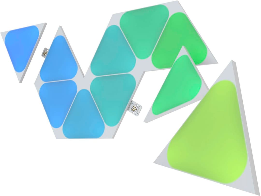 Nanoleaf LED Panel Triangles Expansion Pack | Mehrfarbig