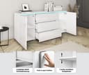 Home affaire Sideboard VERA | Holztöne 3