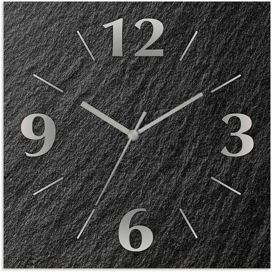 Artland Wanduhr Schiefer | Grau