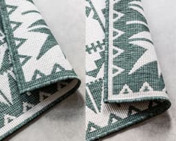 ELLE DECORATION Teppich Dynamic | Grün