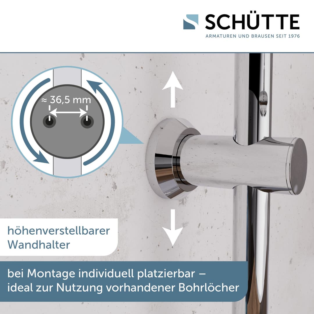 Schütte Duschsystem MADEIRA | Silber
