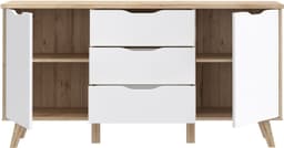 FORTE Sideboard Vankka | Weiß