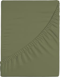 CASATEX Spannbettlaken Jersey-Elasthan | Grün