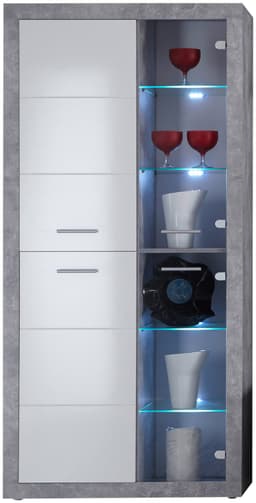 HBZ Highboard Stone | Weiß