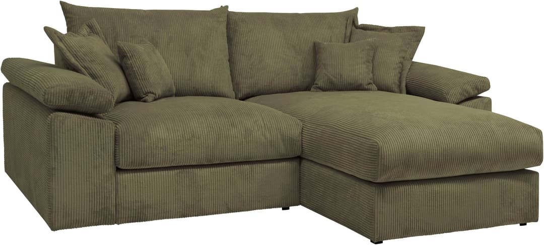 Home affaire Ecksofa Soft&Cosy XL L-Form | Grün
