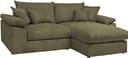 Home affaire Ecksofa Soft&Cosy XL L-Form | Grün
