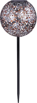GLOBO LIGHTING SOLAR Solarleuchte | Silber